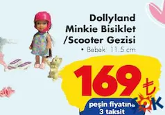 GOKİDY OYUNCAK DOLLYLAND MİNKİE BİSİKLET/SCOOTER GEZİSİ